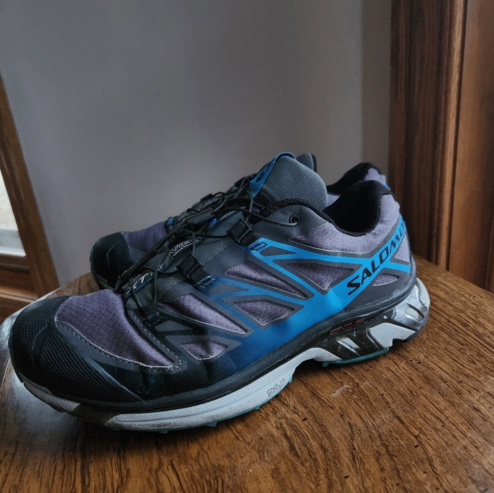 Salomon XT Wings 3 Trail Running Shoes, Men's (Dark Cloud/Black)